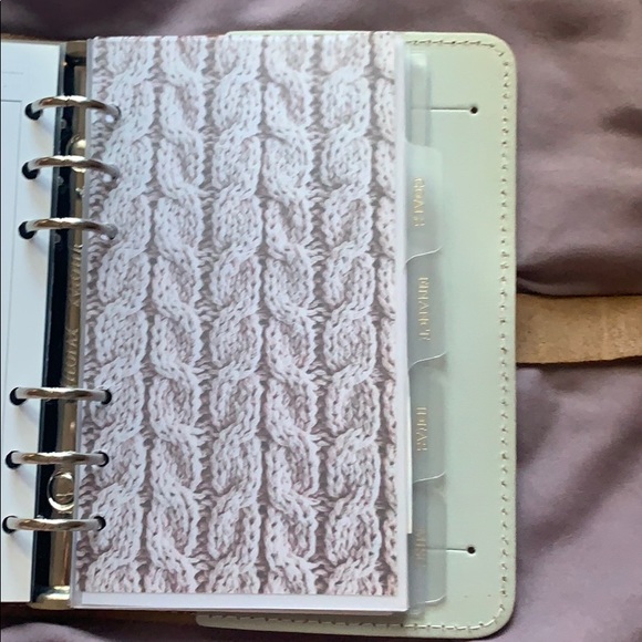 Filofax Personal Size planner and accessories